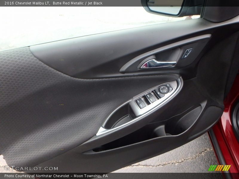 Butte Red Metallic / Jet Black 2016 Chevrolet Malibu LT