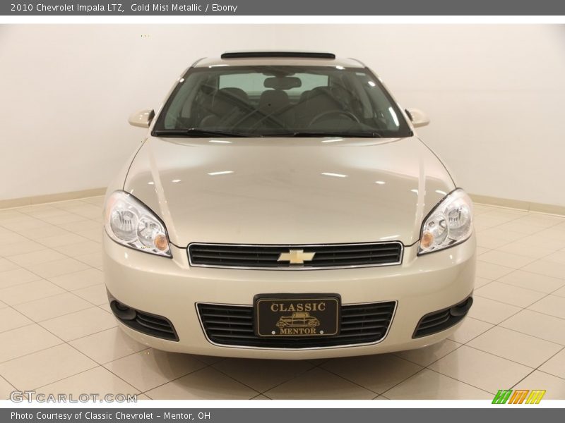 Gold Mist Metallic / Ebony 2010 Chevrolet Impala LTZ