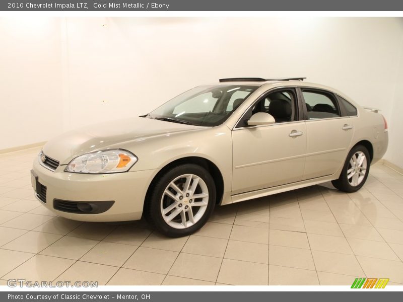 Gold Mist Metallic / Ebony 2010 Chevrolet Impala LTZ
