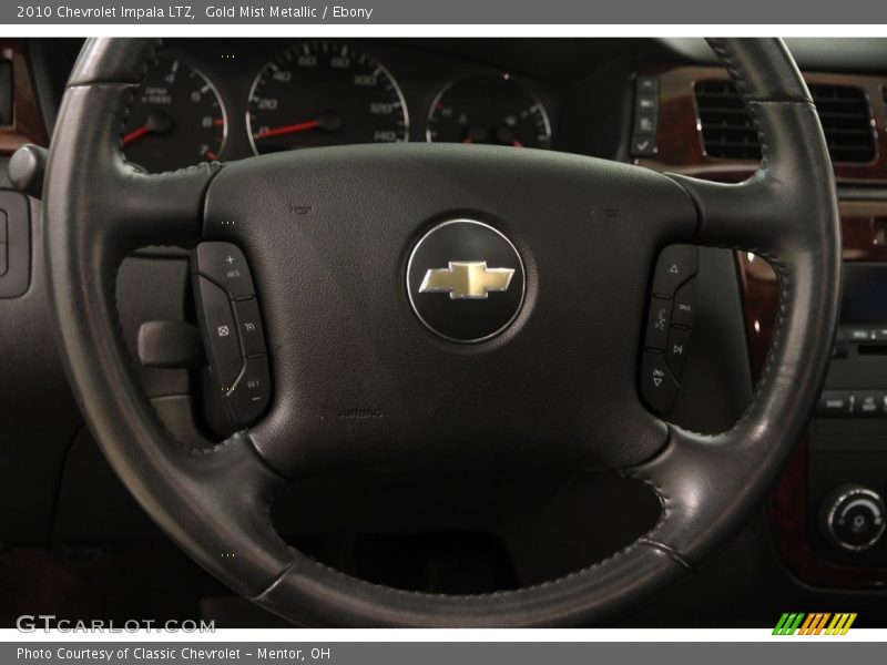 Gold Mist Metallic / Ebony 2010 Chevrolet Impala LTZ