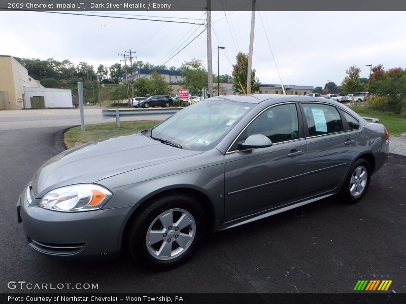 Dark Silver Metallic / Ebony 2009 Chevrolet Impala LT