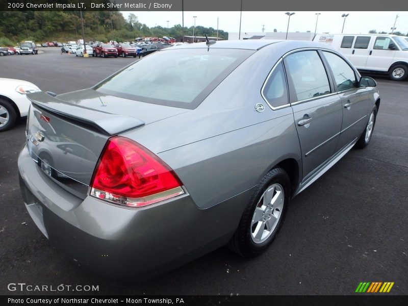 Dark Silver Metallic / Ebony 2009 Chevrolet Impala LT