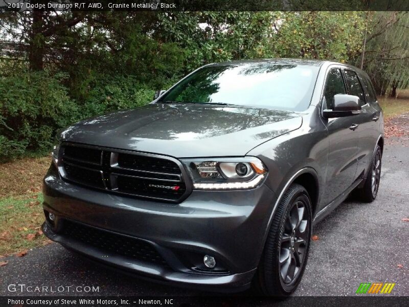 Granite Metallic / Black 2017 Dodge Durango R/T AWD