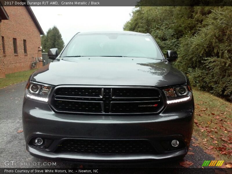 Granite Metallic / Black 2017 Dodge Durango R/T AWD