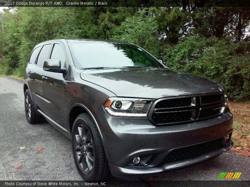 Granite Metallic / Black 2017 Dodge Durango R/T AWD