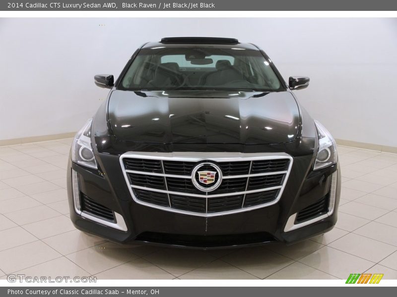 Black Raven / Jet Black/Jet Black 2014 Cadillac CTS Luxury Sedan AWD