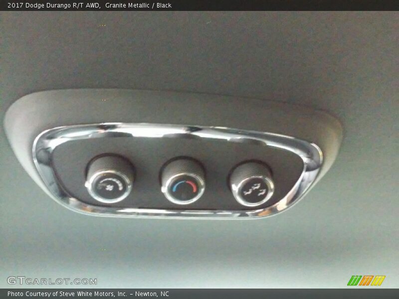 Granite Metallic / Black 2017 Dodge Durango R/T AWD