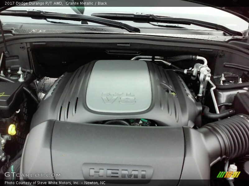 Granite Metallic / Black 2017 Dodge Durango R/T AWD