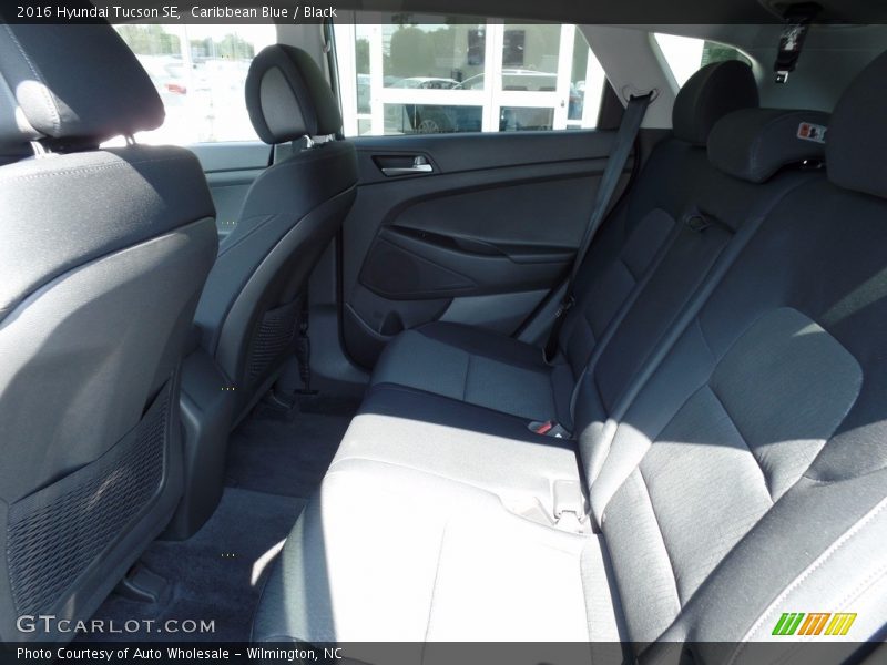 Caribbean Blue / Black 2016 Hyundai Tucson SE