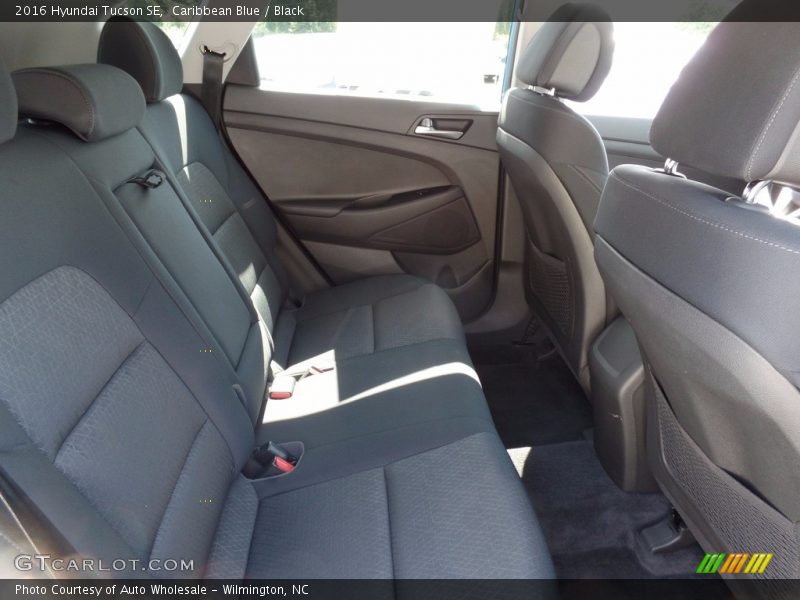 Caribbean Blue / Black 2016 Hyundai Tucson SE