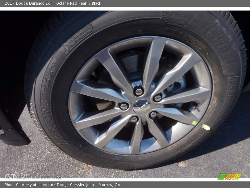 Octane Red Pearl / Black 2017 Dodge Durango SXT