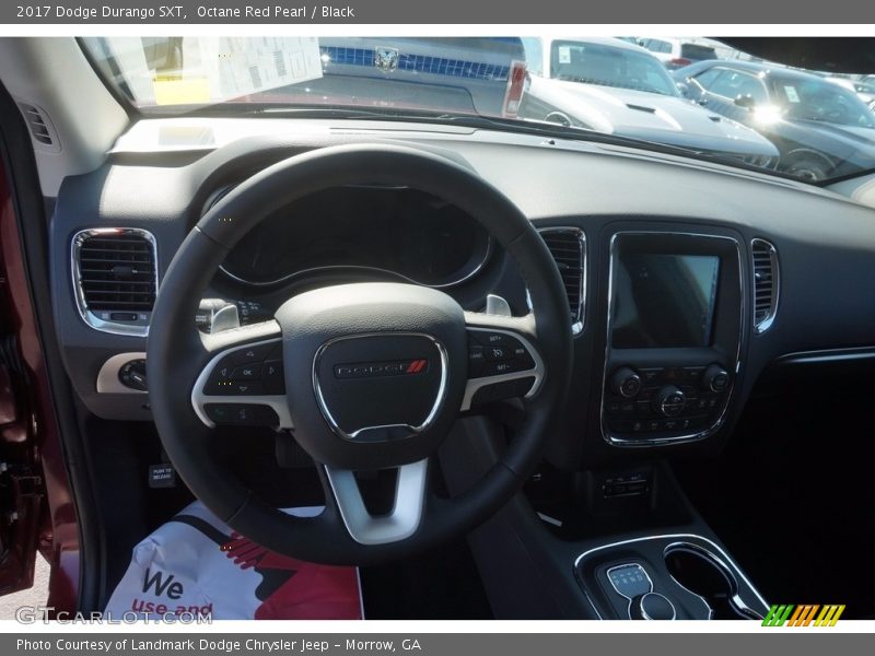 Octane Red Pearl / Black 2017 Dodge Durango SXT