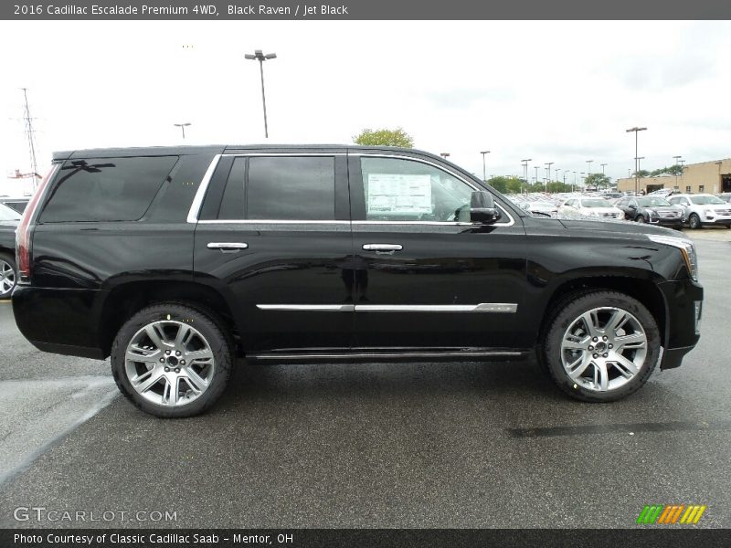Black Raven / Jet Black 2016 Cadillac Escalade Premium 4WD