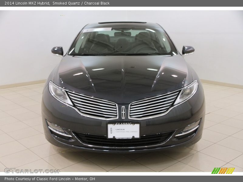 Smoked Quartz / Charcoal Black 2014 Lincoln MKZ Hybrid