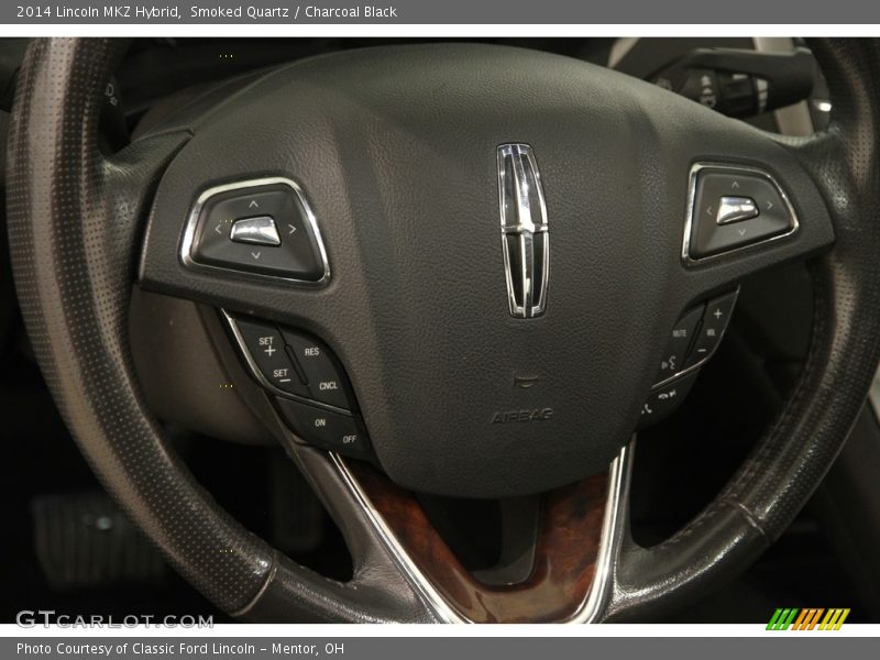 Smoked Quartz / Charcoal Black 2014 Lincoln MKZ Hybrid