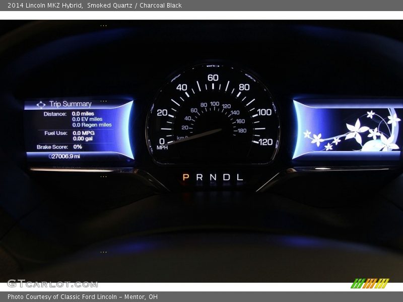 Smoked Quartz / Charcoal Black 2014 Lincoln MKZ Hybrid