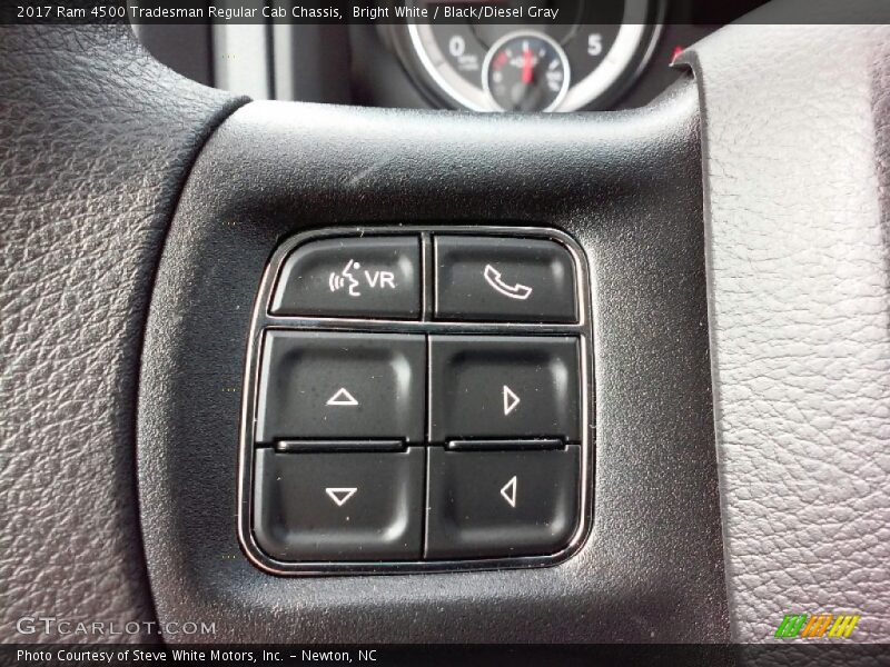 Controls of 2017 4500 Tradesman Regular Cab Chassis