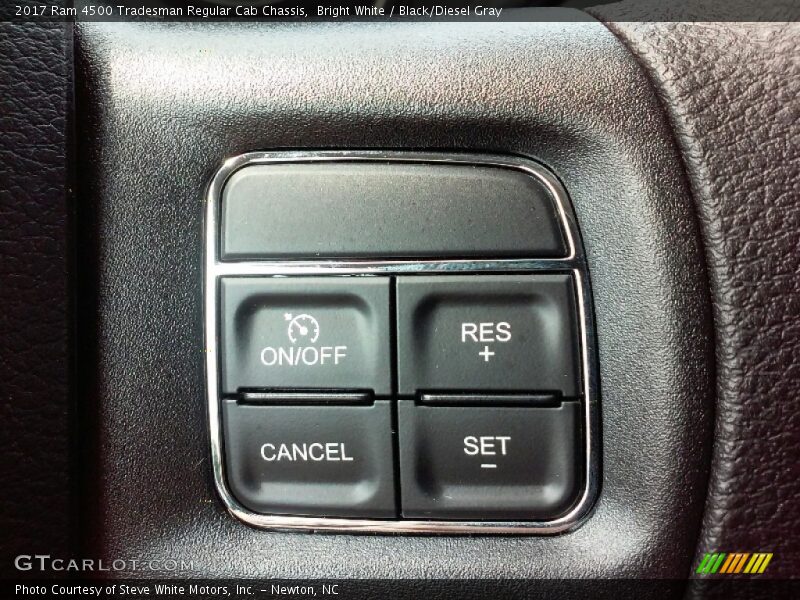 Controls of 2017 4500 Tradesman Regular Cab Chassis