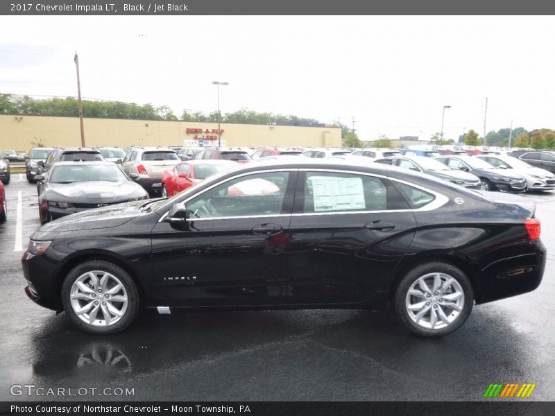 Black / Jet Black 2017 Chevrolet Impala LT