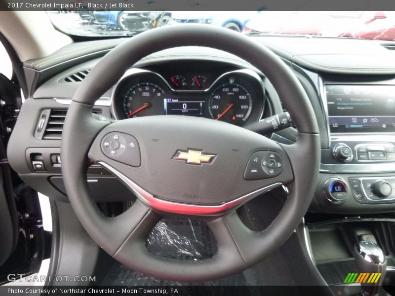 Black / Jet Black 2017 Chevrolet Impala LT