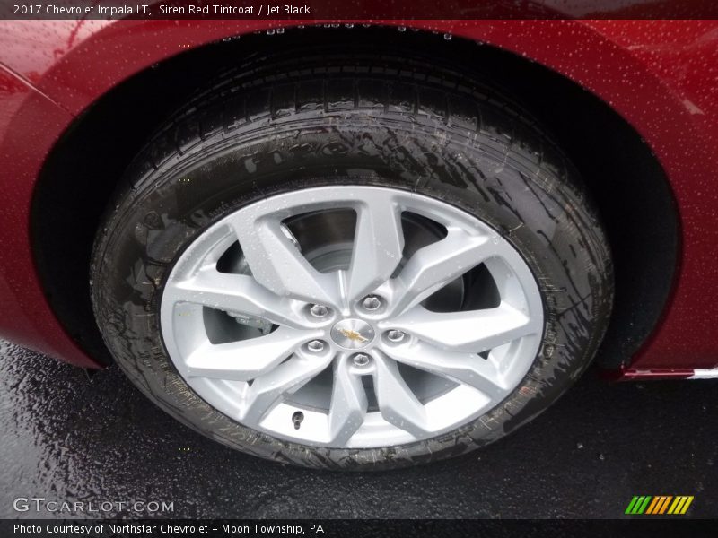Siren Red Tintcoat / Jet Black 2017 Chevrolet Impala LT