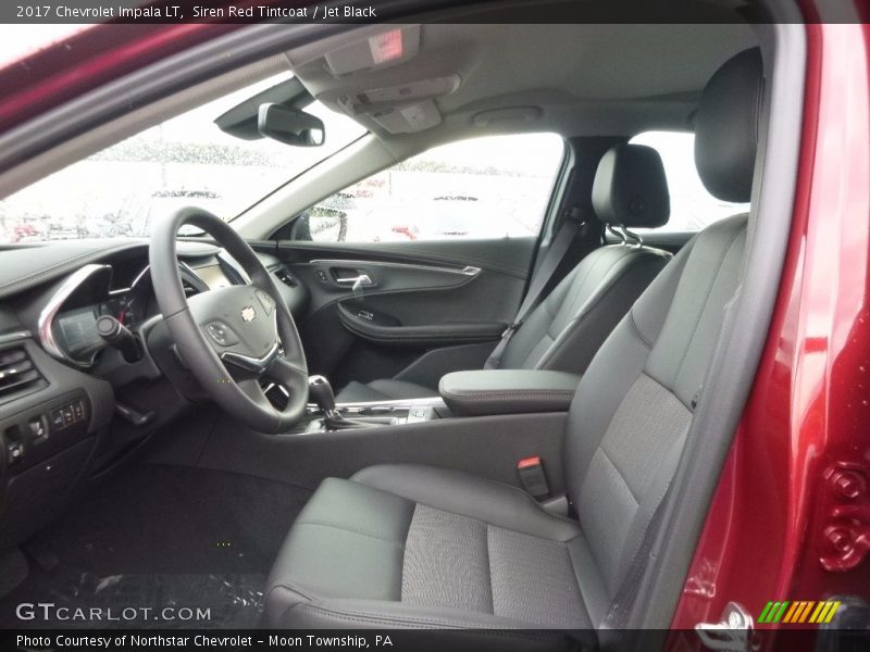 Siren Red Tintcoat / Jet Black 2017 Chevrolet Impala LT
