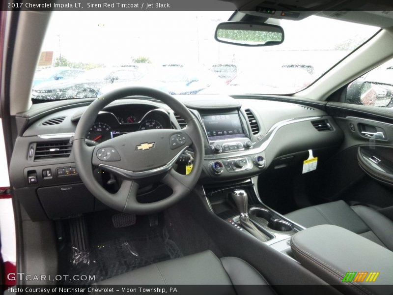 Siren Red Tintcoat / Jet Black 2017 Chevrolet Impala LT