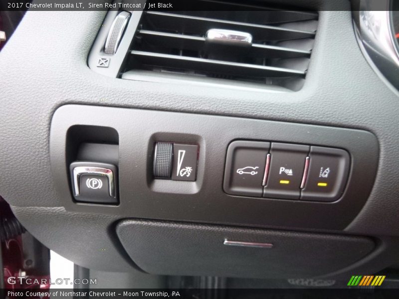 Siren Red Tintcoat / Jet Black 2017 Chevrolet Impala LT