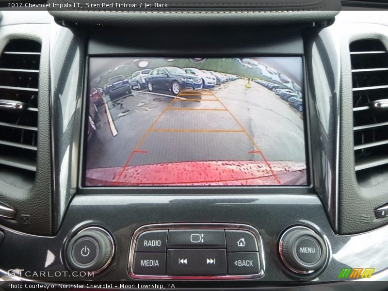 Siren Red Tintcoat / Jet Black 2017 Chevrolet Impala LT