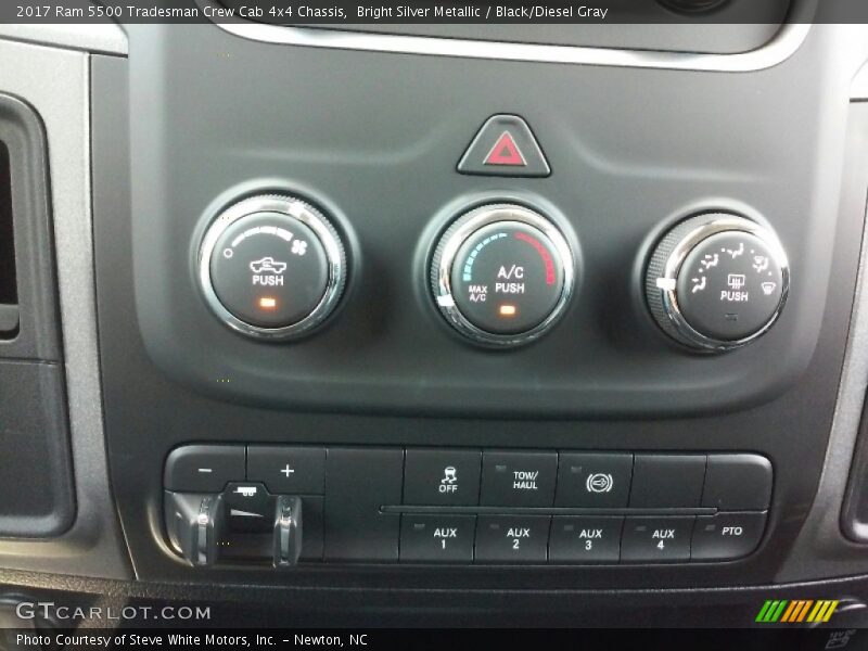 Controls of 2017 5500 Tradesman Crew Cab 4x4 Chassis