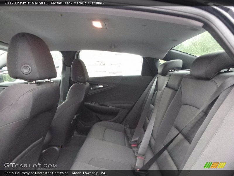 Mosaic Black Metallic / Jet Black 2017 Chevrolet Malibu LS