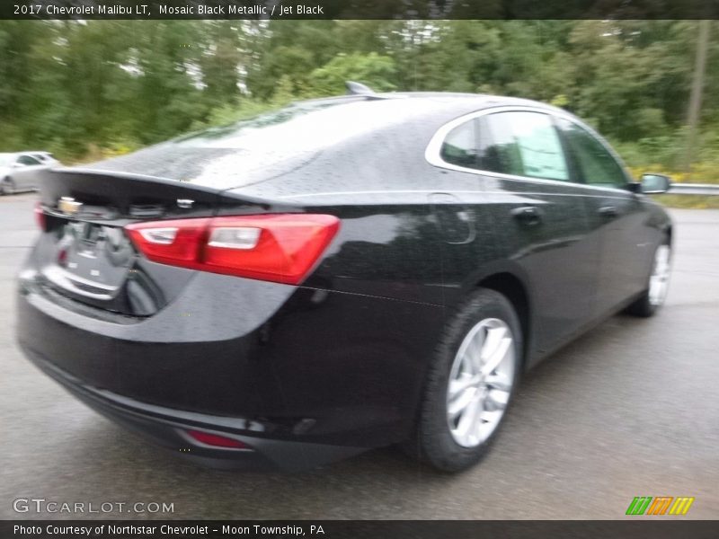 Mosaic Black Metallic / Jet Black 2017 Chevrolet Malibu LT