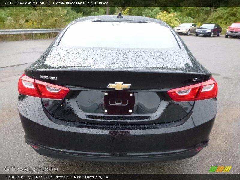 Mosaic Black Metallic / Jet Black 2017 Chevrolet Malibu LT