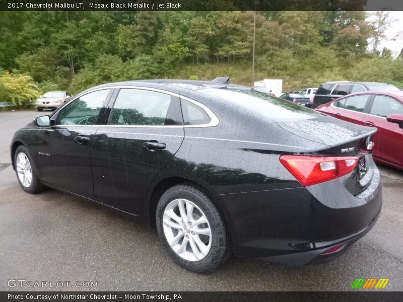 Mosaic Black Metallic / Jet Black 2017 Chevrolet Malibu LT