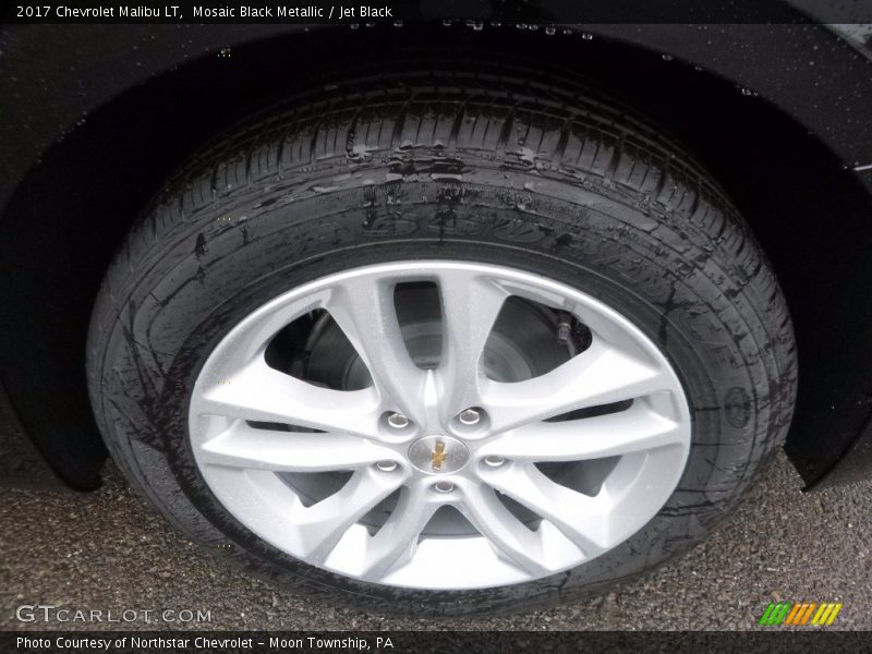 Mosaic Black Metallic / Jet Black 2017 Chevrolet Malibu LT