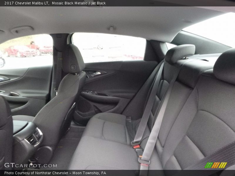 Mosaic Black Metallic / Jet Black 2017 Chevrolet Malibu LT