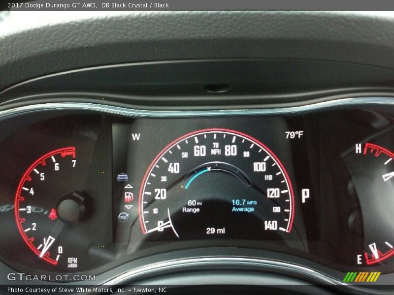  2017 Durango GT AWD GT AWD Gauges