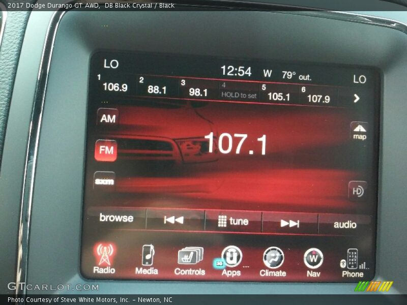 DB Black Crystal / Black 2017 Dodge Durango GT AWD