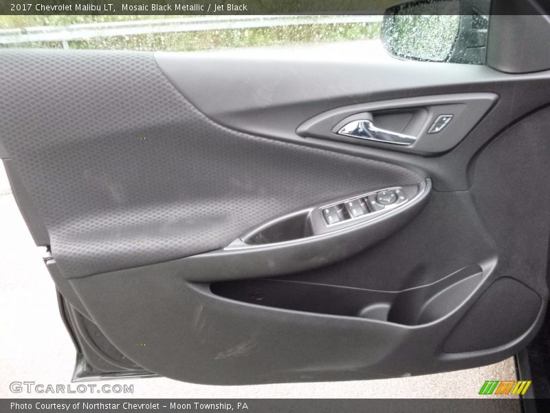 Mosaic Black Metallic / Jet Black 2017 Chevrolet Malibu LT