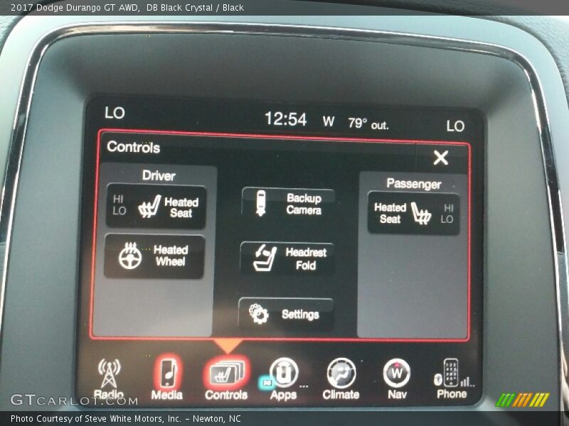 DB Black Crystal / Black 2017 Dodge Durango GT AWD