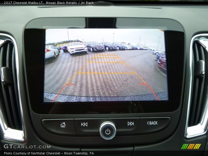 Mosaic Black Metallic / Jet Black 2017 Chevrolet Malibu LT