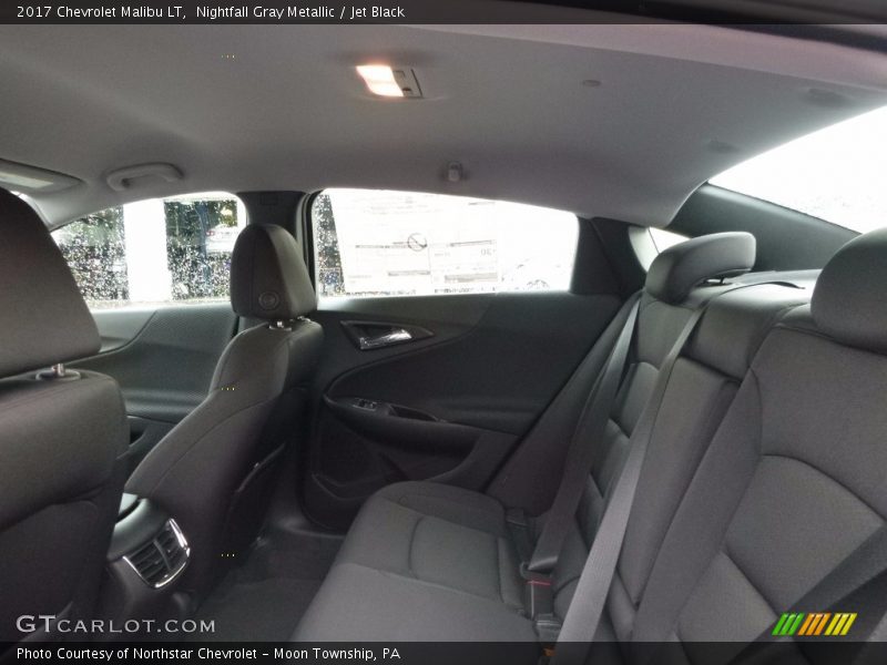 Nightfall Gray Metallic / Jet Black 2017 Chevrolet Malibu LT