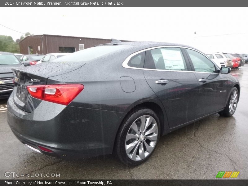Nightfall Gray Metallic / Jet Black 2017 Chevrolet Malibu Premier