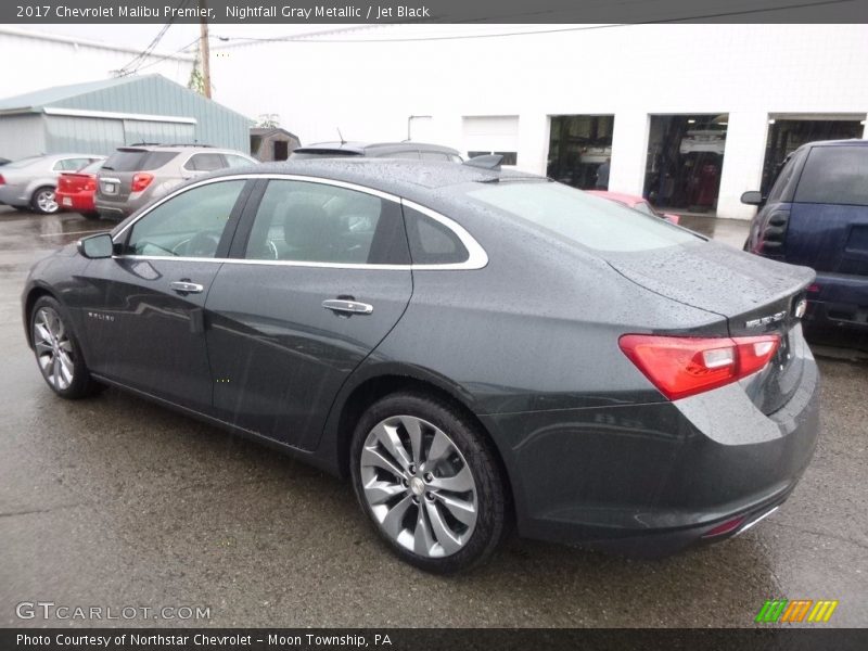 Nightfall Gray Metallic / Jet Black 2017 Chevrolet Malibu Premier