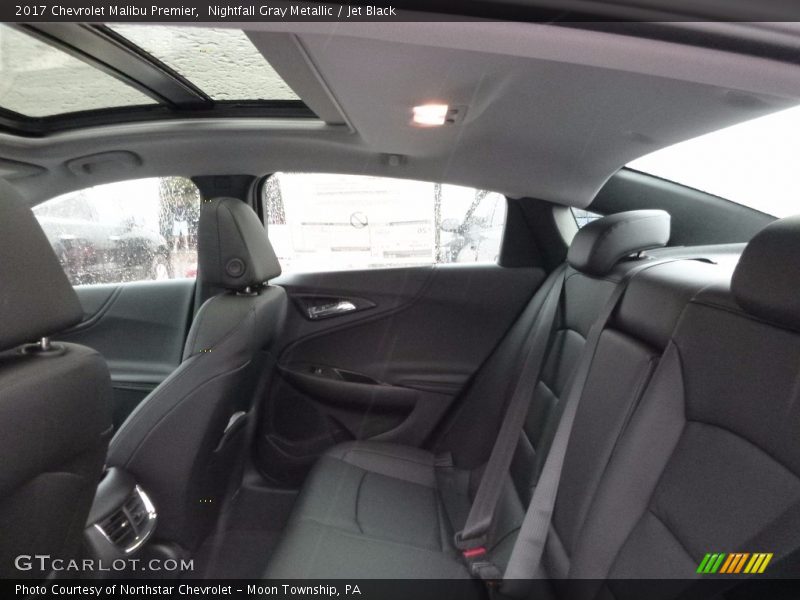 Nightfall Gray Metallic / Jet Black 2017 Chevrolet Malibu Premier