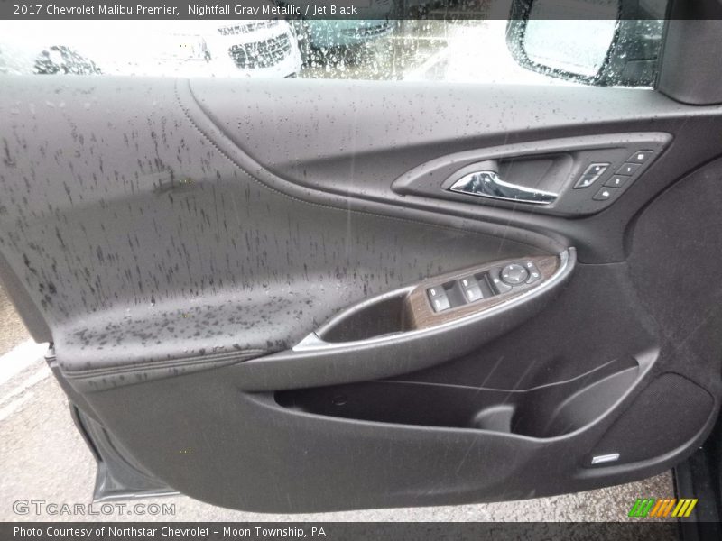 Nightfall Gray Metallic / Jet Black 2017 Chevrolet Malibu Premier