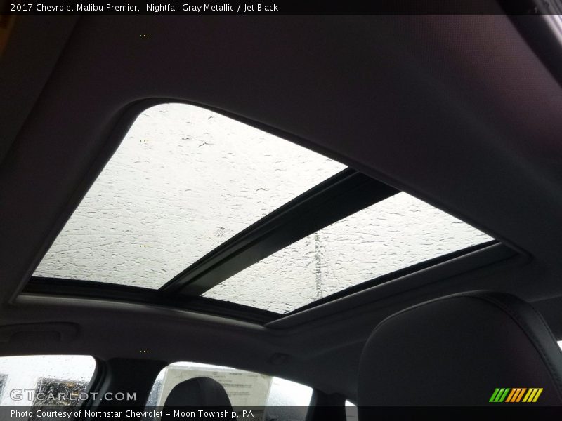 Nightfall Gray Metallic / Jet Black 2017 Chevrolet Malibu Premier