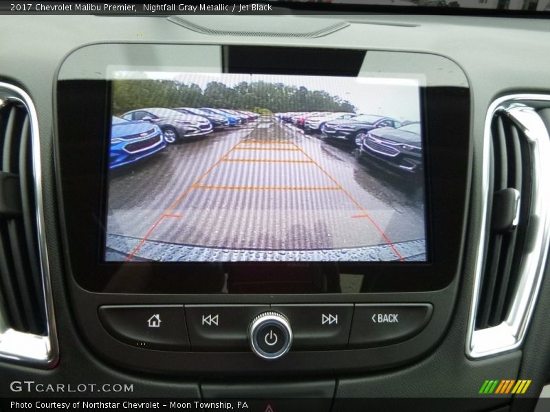 Nightfall Gray Metallic / Jet Black 2017 Chevrolet Malibu Premier