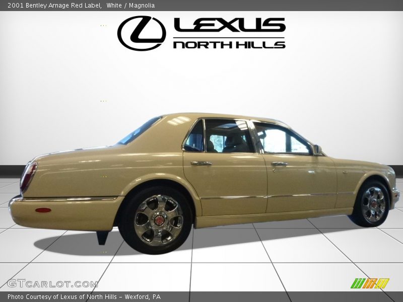 White / Magnolia 2001 Bentley Arnage Red Label