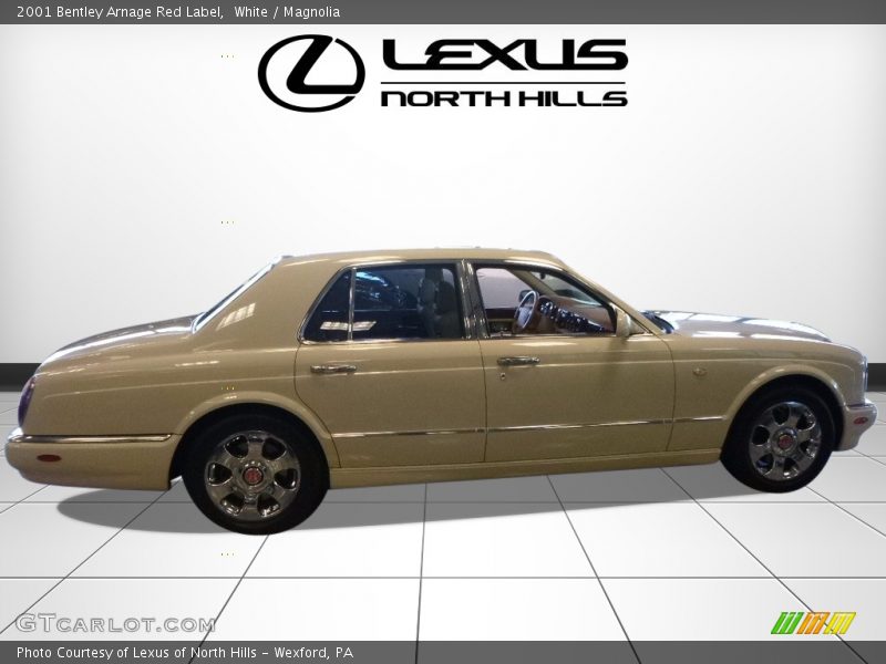 White / Magnolia 2001 Bentley Arnage Red Label